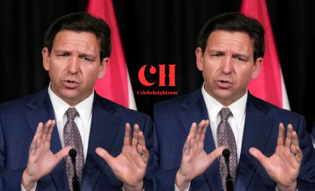 Ron Desantis Height and Weight